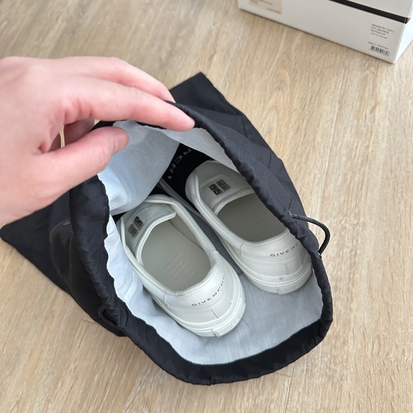 Size 7.5 - Givenchy City Court Webbing White - Picture 12 of 13